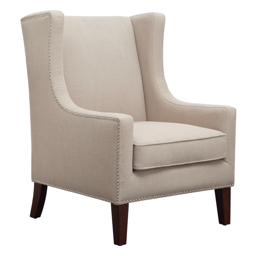UPC 675716483661 product image for Colette Wing Chair Linen | upcitemdb.com