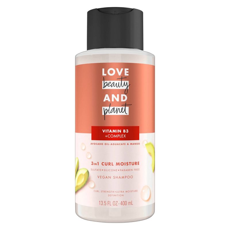 Love Beauty and Planet Avocado Oil &#38; Aguacate Mango Sulfate Free Shampoo - 13.5 fl oz, 3 of 11