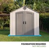 Lifetime Rough Cut Outdoor Storage Shed - 3 of 4