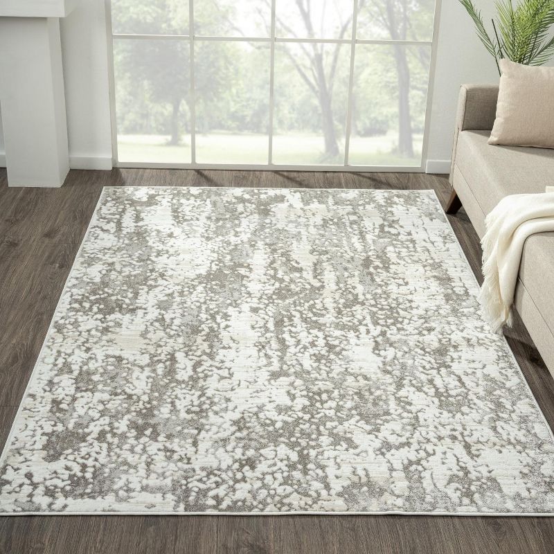 Luxe Weavers Modern Abstract Textured Patterned Rug, Plush Living Room Carpet, 1 of 12