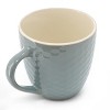 Elama Honeycomb 6 Piece 15 Ounce Mug Set in White - 3 of 4