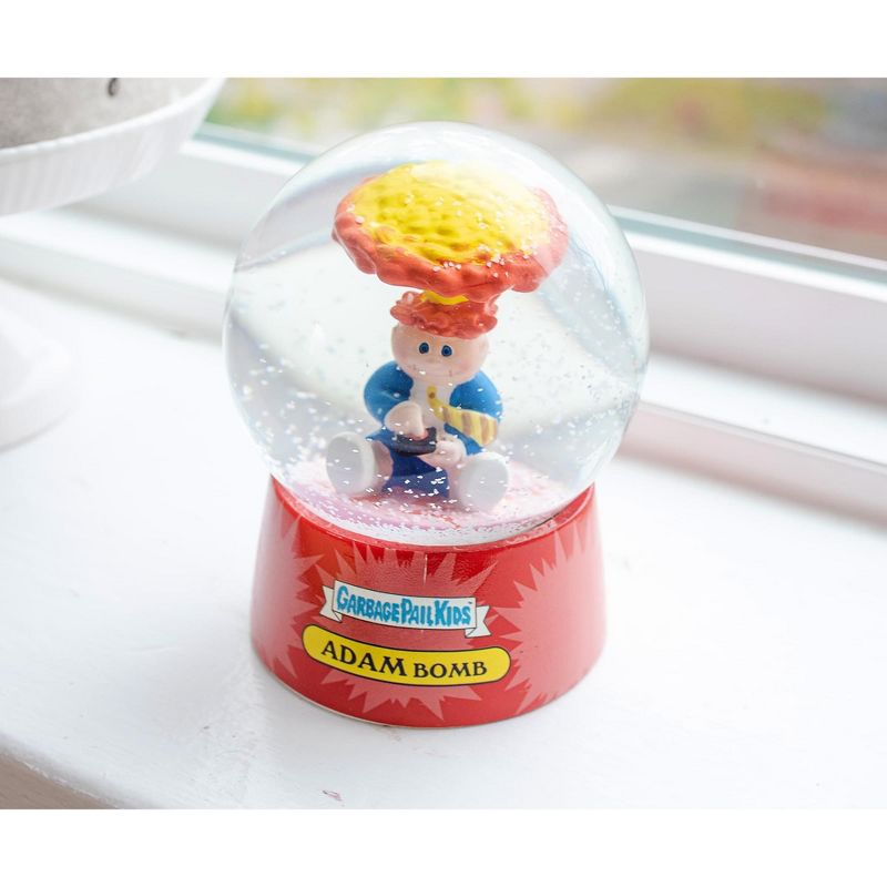 Surreal Entertainment Garbage Pail Kids Adam Bomb Collectible Snow Globe | 4 Inches Tall, 5 of 8