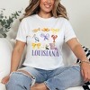 Simply Sage Market Women's Coquette Louisiana Chart Short Sleeve Graphic Tee - 2 of 4