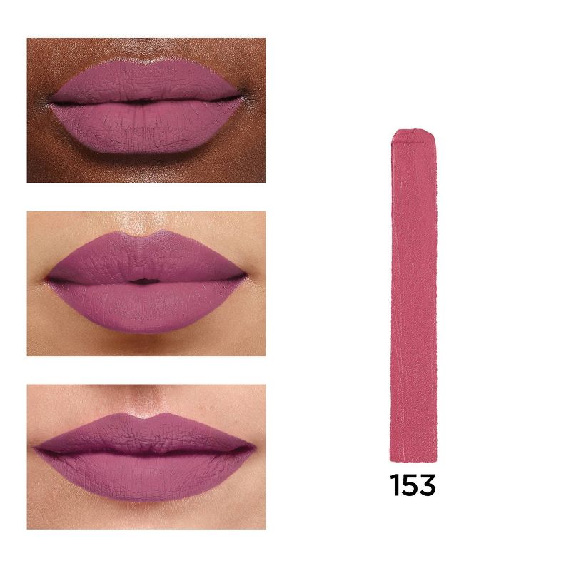 L'Oreal Paris Colour Riche Voluminous Matte Lipstick - 0.06oz, 2 of 6