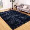 Luxurious Faux Fur Shag Rug – Thick, Soft, Non-Slip, Cozy Carpet for Home Decor, Nursery, and Living Room Tie-Dye - 2 of 4