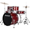 Ludwig Accent 5-Piece Drum Kit With 20" Bass Drum, Hardware and Cymbals Red Sparkle - 3 of 3