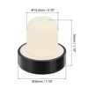 Unique Bargains Rubber Aluminum T-shaped Reusable Sealing Wine Bottle Stopper 12 Pcs - 2 of 4