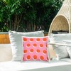 Stupell Industries Orange Over Pink Polka Dot Circles - 2 of 3
