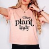 Simply Sage Market Women's Crazy Plant Lady Short Sleeve Relaxed Fit Cropped Tee - 2 of 4