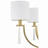 Craftmade Lighting Fortuna 6 - Light Chandelier in  Satin Brass - 3 of 4