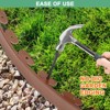 Unique Bargains Plastic Garden Edging with Spikes 2 Sets - 4 of 4