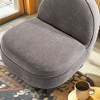 PAGED Teddy Accent Chair Modern Lounge Chair with Bentwood Legs, Comfortable Reading Chair with Soft Padded Backrest for Office - 3 of 4