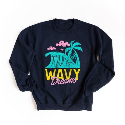 Simply Sage Market Women's Graphic Sweatshirt Wavy Dreams