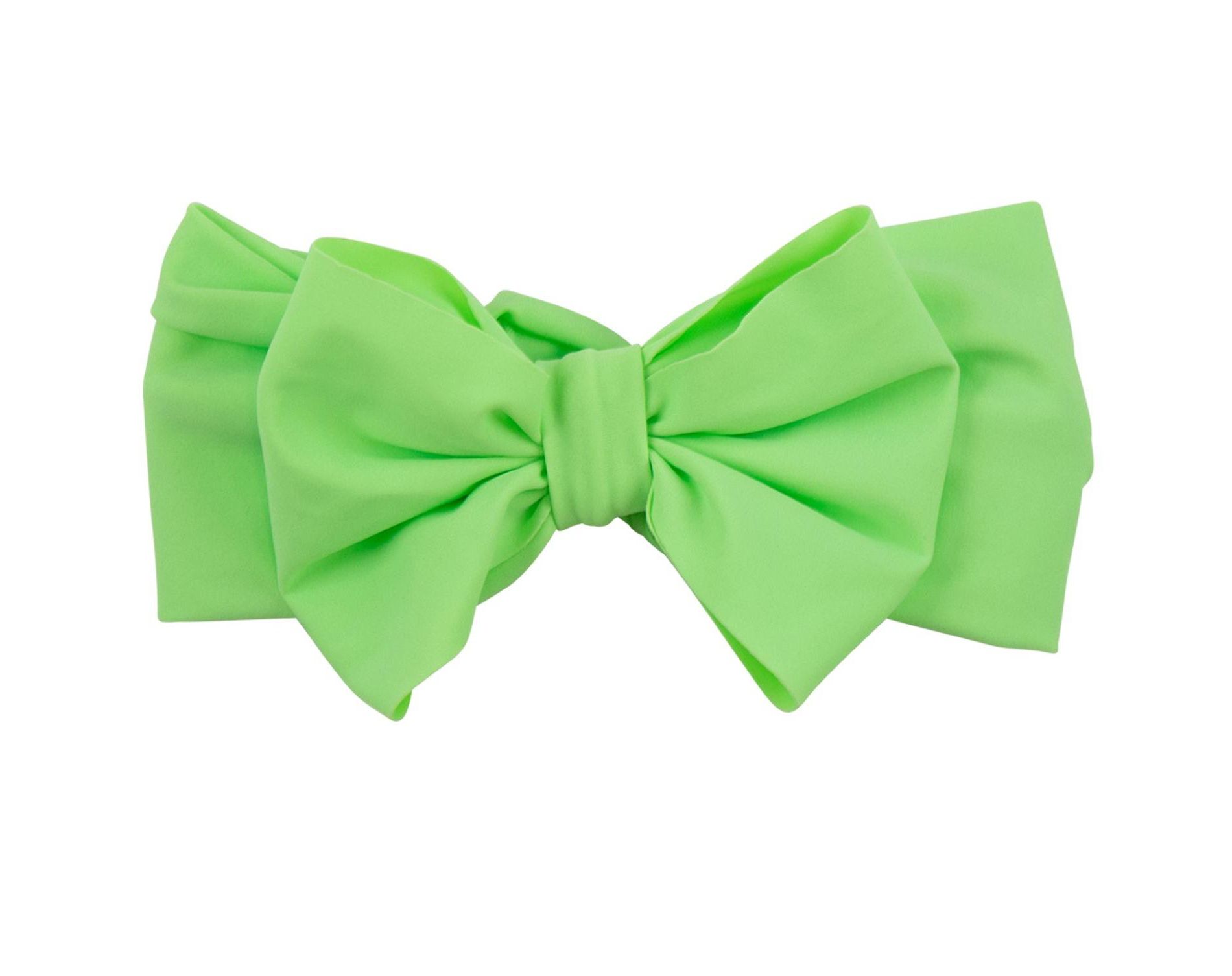 RuffleButts Girls UPF50+ Swim Bow Headband