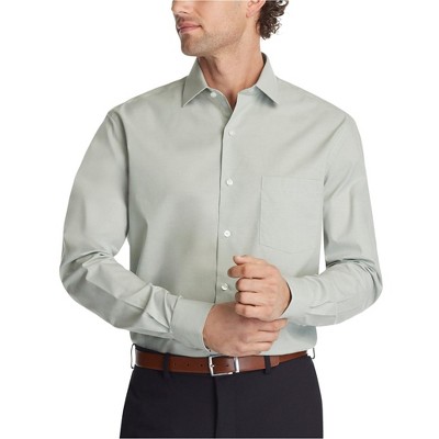 Van Heusen Mens Stain Shield Button Down Dress Shirt