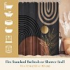 LunaLulinlk Shower Curtain with Hooks – Heavy-Duty Mold/Mildew-Resistant - 3 of 4