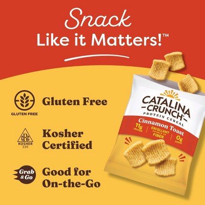Catalina Crunch Cinnamon Toast Breakfast Cereal - 7.6oz/6ct