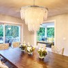 Rennnsan Aerune 24"W 10-Light Tiered Crystal Vintage Dimmable Chandelier in Silver - 2 of 4