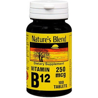 Nature's Blend 580 Vitamin B-12 250 mcg