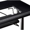 SewingRite SewStation 101 Portable Folding Sewing Table with Steel Legs, Black - Perfect for Home, Office and Business - 3 of 4