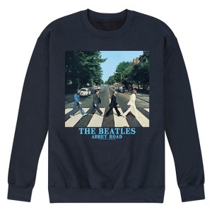 Men's - The Beatles - On The Road Graphic Fleece Sweatshirt - 1 of 4