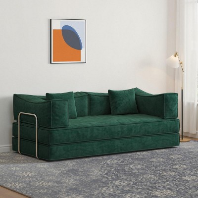 78.74" Modern Convertible Sofa Bed with Removable Cushions and Modular Design for Living Room -3irtyhousy