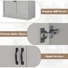 Freestanding Tall Kitchen Pantry Storage Cabinet, 70in Cupboard with Adjustable Shelves, for Bathroom, Dining Room, Living Room - 3 of 4