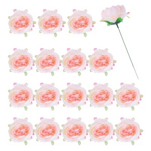 Unique Bargains Artificial Silk Real Touch Durable Artificial Flowers 25 Pc - 1 of 4