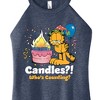 Women's - Garfield - Candles Who's Counting Graphic High Neck Tank - 2 of 3