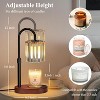 FAAYFIAN Adjustable Candle Warmer Lamp with Timer,Wood Base Metal Shade,Birthday Gifts for Women Mom - 3 of 4