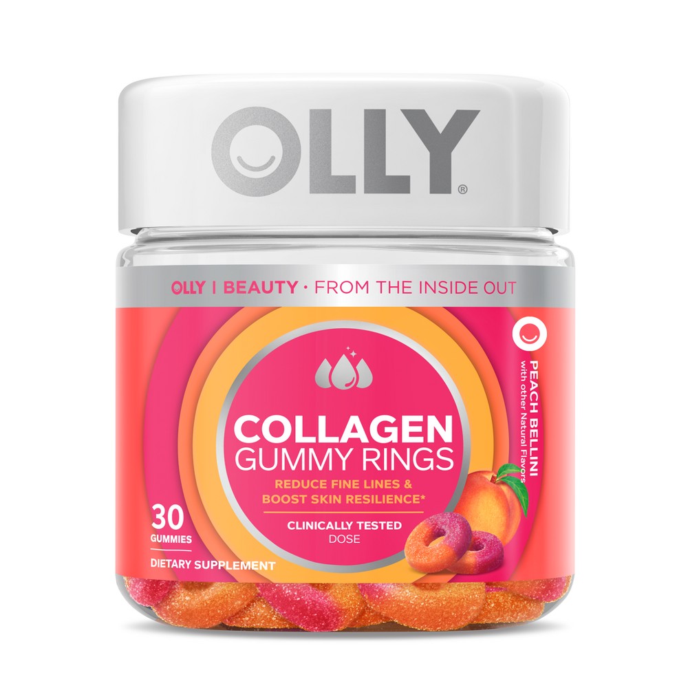 Photos - Vitamins & Minerals Olly Collagen Rings Supplement Gummies for Skin Resilience - 30ct 