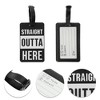 Unique Bargains Luggage Tag 1 Pc - 3 of 4