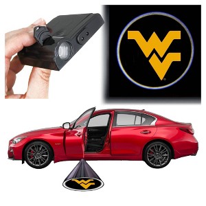 NCAA West Virginia Mountaineers LED Car Door Light - 1 of 2