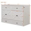 Queen Size Murphy Bed with Large Drawers and USB Ports - 4 of 4