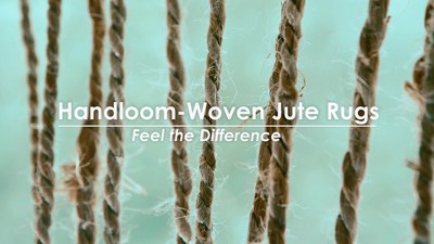 Hand-Braided Eco-Friendly Natural Jute Oval Rug 6' x 9'