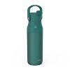 Zak Designs Harmony Encore 32oz Stainless Steel Double Wall Vacuum Bottle with Straw - 4 of 4