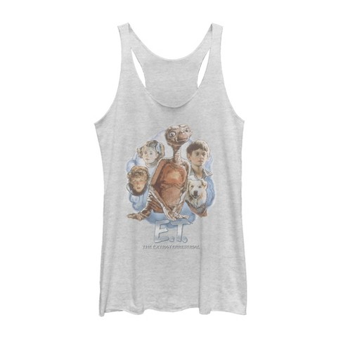 Women's E.T. the Extra-Terrestrial New Family Racerback Tank Top - image 1 of 3