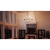 Urban Ambiance Luxury Farmhouse Farmhouse Chandelier,  40-1/2" x 35",  Galvanized Steel Finish, UHP2902 - 2 of 4