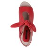 GC Shoes Kimora Bow-Tie Cut Out Block Heel Sandals - 4 of 4