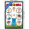 Trends International King of the Hill (1997) - Neighbors of Arlen Grid Framed Wall Poster Prints - 3 of 4