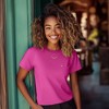 Dalix Womens Lil Smile Lightweight Everyday Tee - 3 of 4