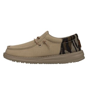 Hey Dude Wally Kids | Kid's Slip On Loafers | Comfortable & Light-Weight - 1 of 4