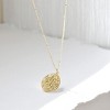 sanctuaire Oval Coin Medallion Cross Necklace - 3 of 4