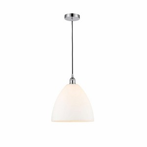 Edison Dome - 1 Light Cord Hung Mini Pendant In Industrial Style-13.75 Inches Tall and 12 Inches Wide - 1 of 1
