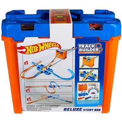 hot wheels track builder stunt box