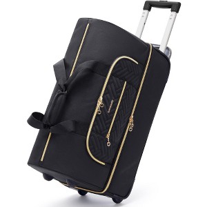 Rolling Duffle Bag with Wheels, 45L Carry-on Luggage Large Travel Bag - 1 of 4