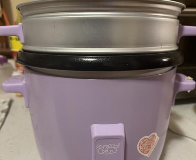 So Yummy by Bella 16 Cup Rice Cooker and Steamer Lavender