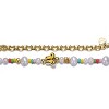 Guili 14K Yellow Gold Plated Multi-Color Beads Necklace with Freshwater Pearls & a Butterfly Charm for Kids, A Delightful Jewelry Piece - 2 of 2