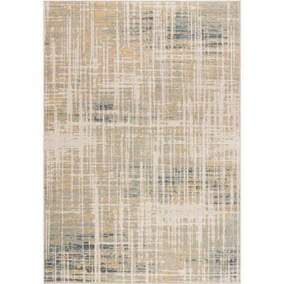 Nourison Washable Decor Modern Distressed Indoor Rug