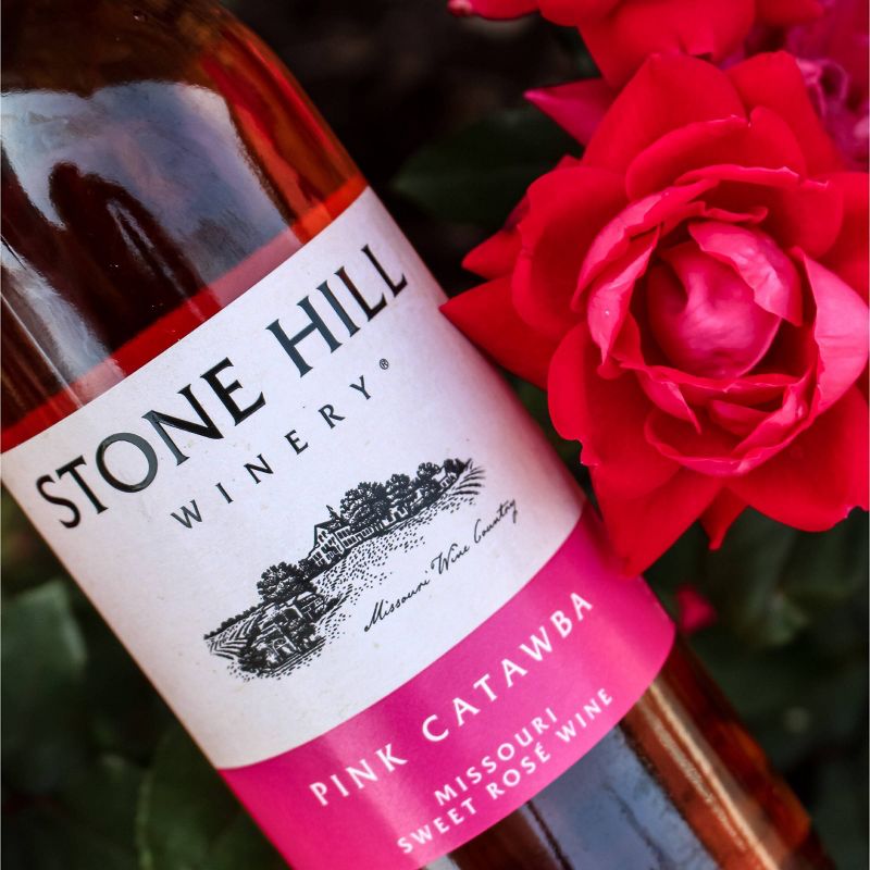 Stone Hill Pink Catawba Wine - 750ml Bottle, 4 of 6